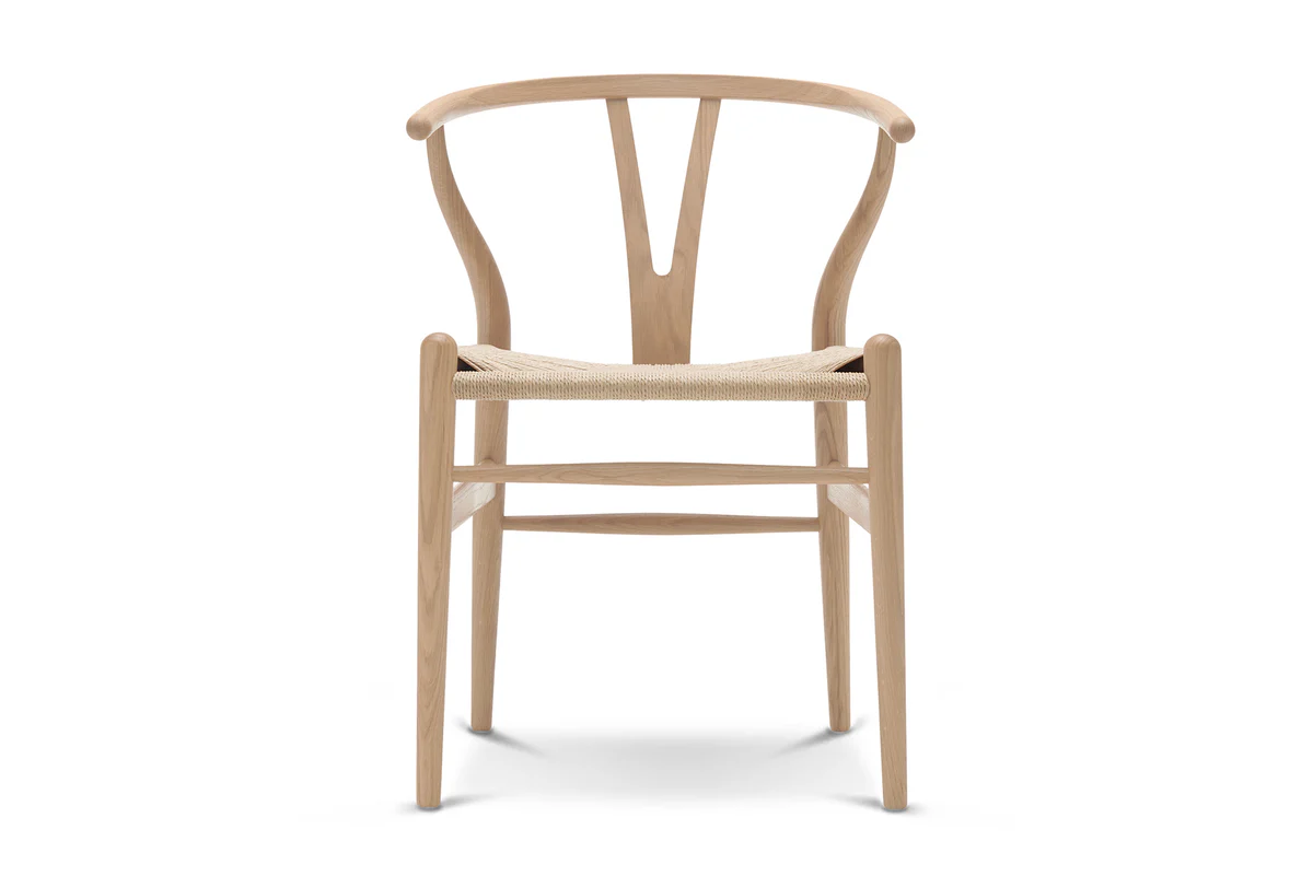 Wishbone Chair, Light wood