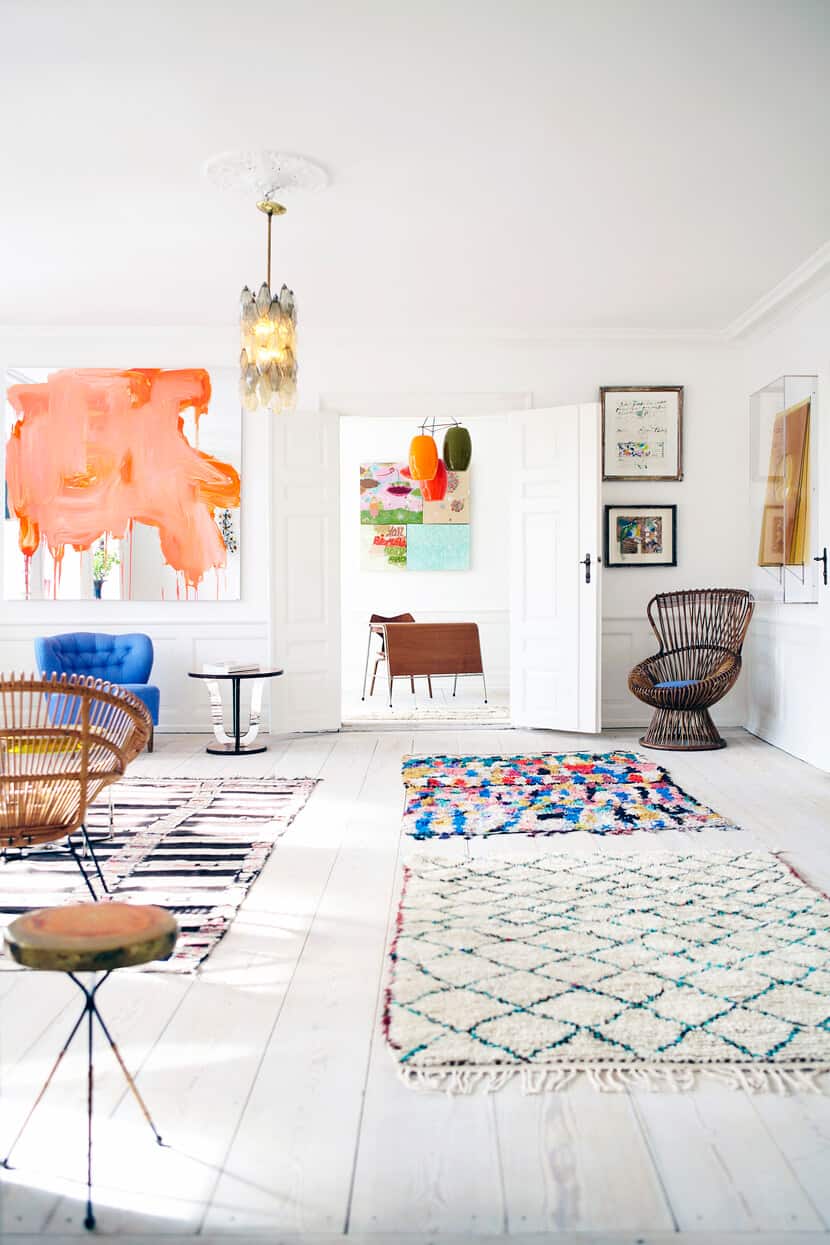 matching rugs to decor