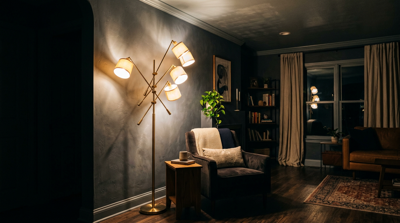 Which Floor Lamps Light Up a Dark Room Best?